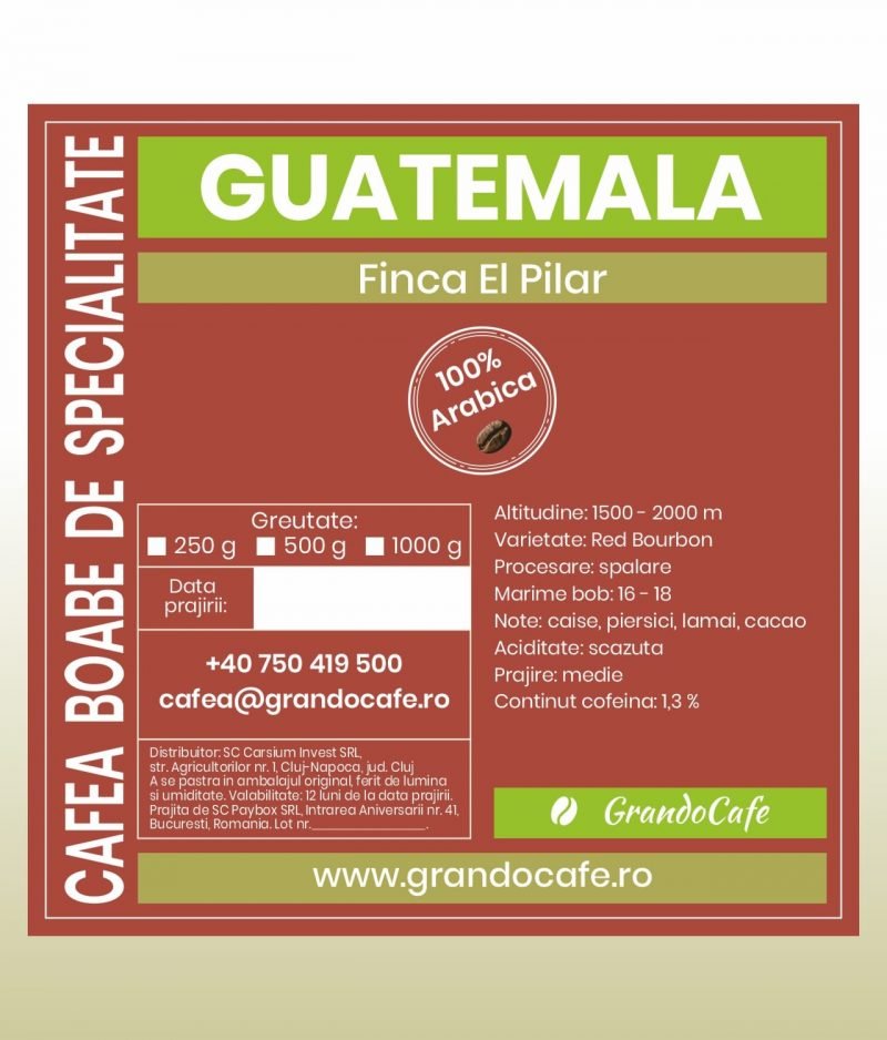 Cafea de origine Guatemala