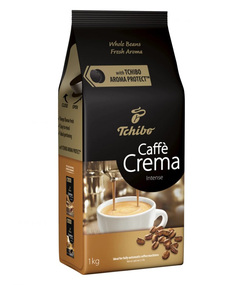 Cafea boabe Tchibo Espresso Caffe Crema Intense