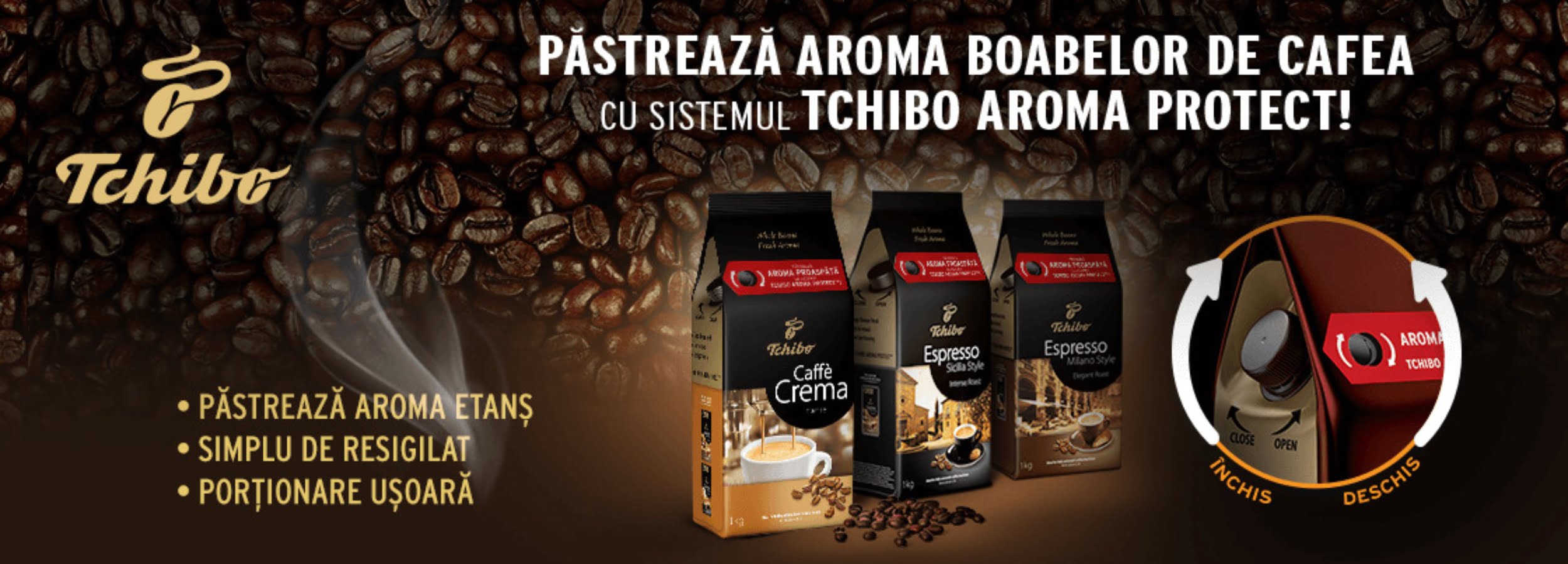 Cafea boabe Tchibo Espresso Milano style