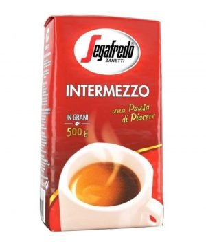 cafea boabe segafredo intermezzo 500g