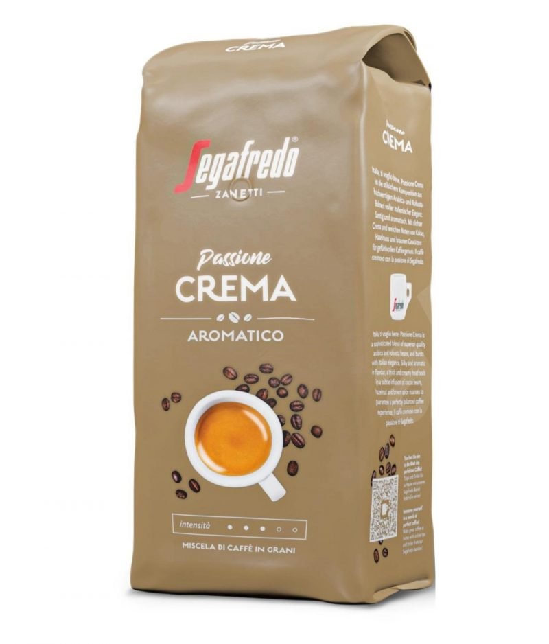 cafea boabe segafredo passione crema aromatico