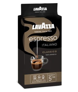 Cafea macinata Lavazza Espresso Italiano Classico